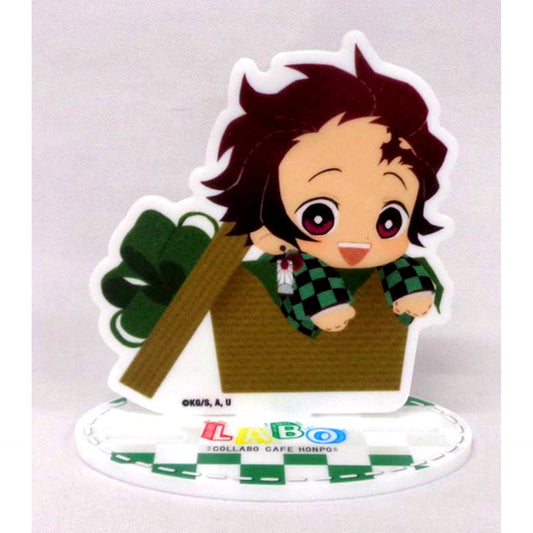 Tanjiro Kamado Demon Slayer x COLLABO CAFE HONPO LABO Mini Character Acrylic Stand [USED]