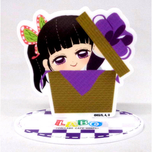Kanao Tsuyuri Mini Character Acrylic Stand Demon Slayer: Kimetsu no Yaiba x Collabo Cafe Honpo Labo [USED]