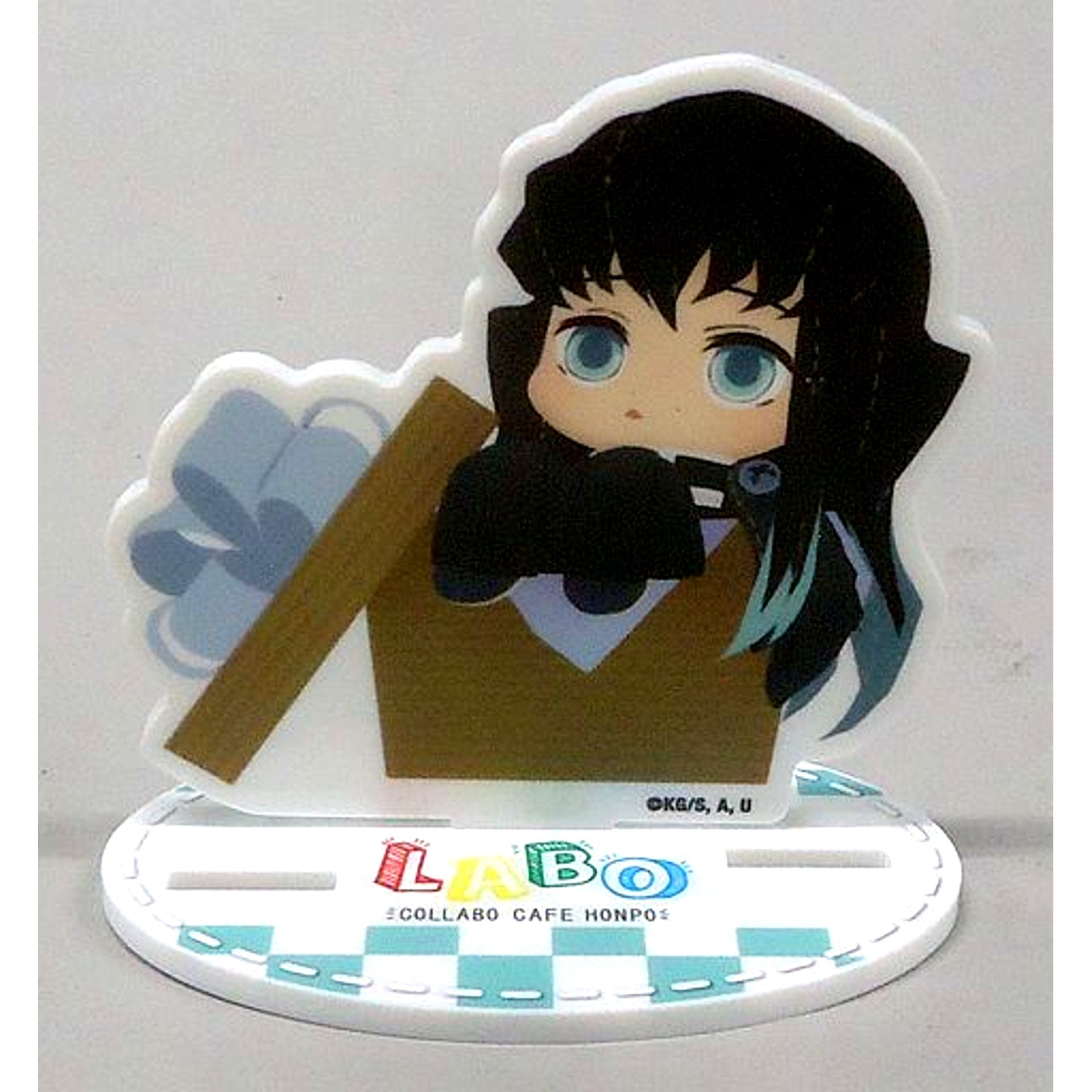 Muichiro Tokito Demon Slayer x COLLABO CAFE HONPO LABO Mini Character Acrylic Stand [USED]