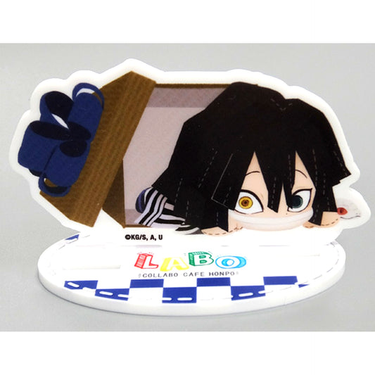 Obanai Iguro Demon Slayer x COLLABO CAFE HONPO LABO Mini Character Acrylic Stand [USED]