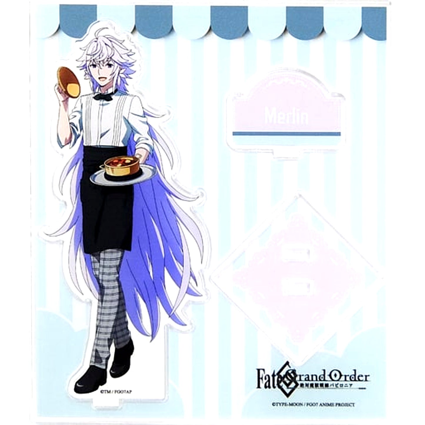 Merlin Fate/Grand Order Absolute Demonic Front Babylonia Acrylic Stand SWEETS PARADISE [USED]