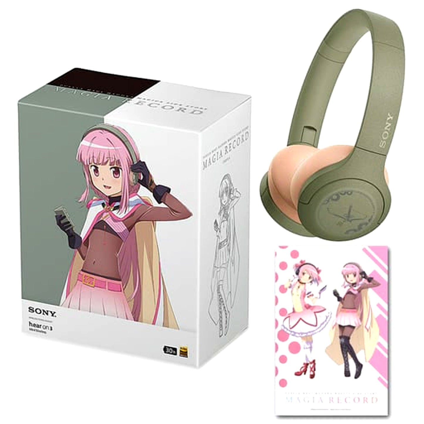 Iroha Tamaki Magia Record Puella Magi Madoka Magica Side Story Model Wireless Stereo Headset h.ear on 3 Mini Wireless WH-H810 [USED]