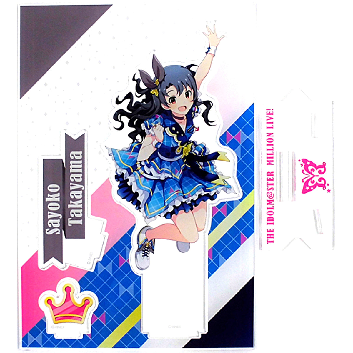 Sayoko Takayama Infinite Sky Ver. Idolmaster Million Live! Theater Days x Atre Akihabara Acrylic Stand [USED]