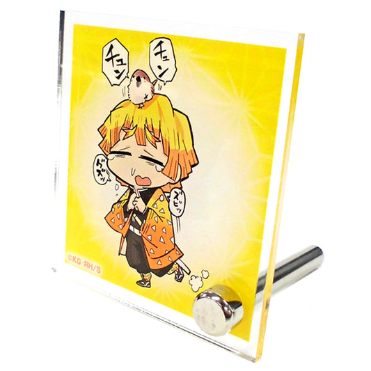Zenitsu Agatsuma & Chuntaro, Kimetsu no Yaiba: Kimetsu no Aima, Acrylic Diorama Collection [USED]