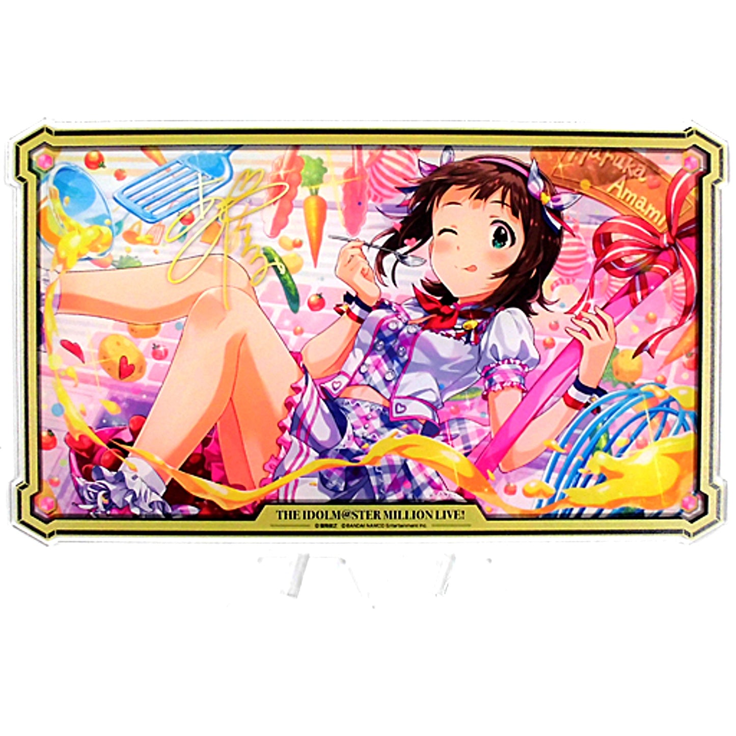 Haruka Amami THE IDOLM@STER MILLION LIVE! Acrylic Stand THE IDOLM@STER Official Shop Kuji MASTER Prize A [USED]