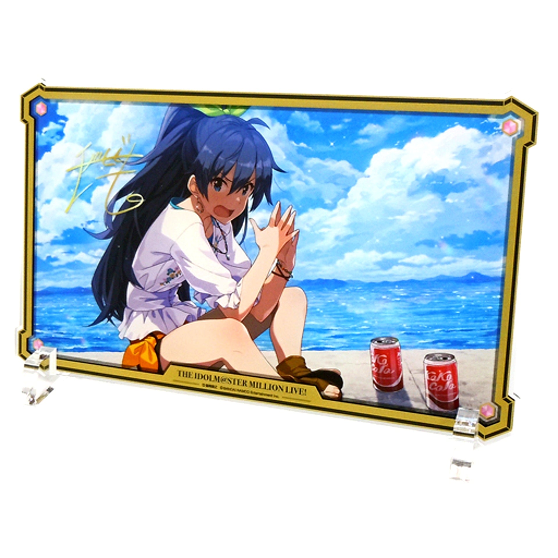 Hibiki Ganaha THE IDOLM@STER MILLION LIVE! Acrylic Stand THE IDOLM@STER Official Shop Kuji MASTER Prize A [USED]