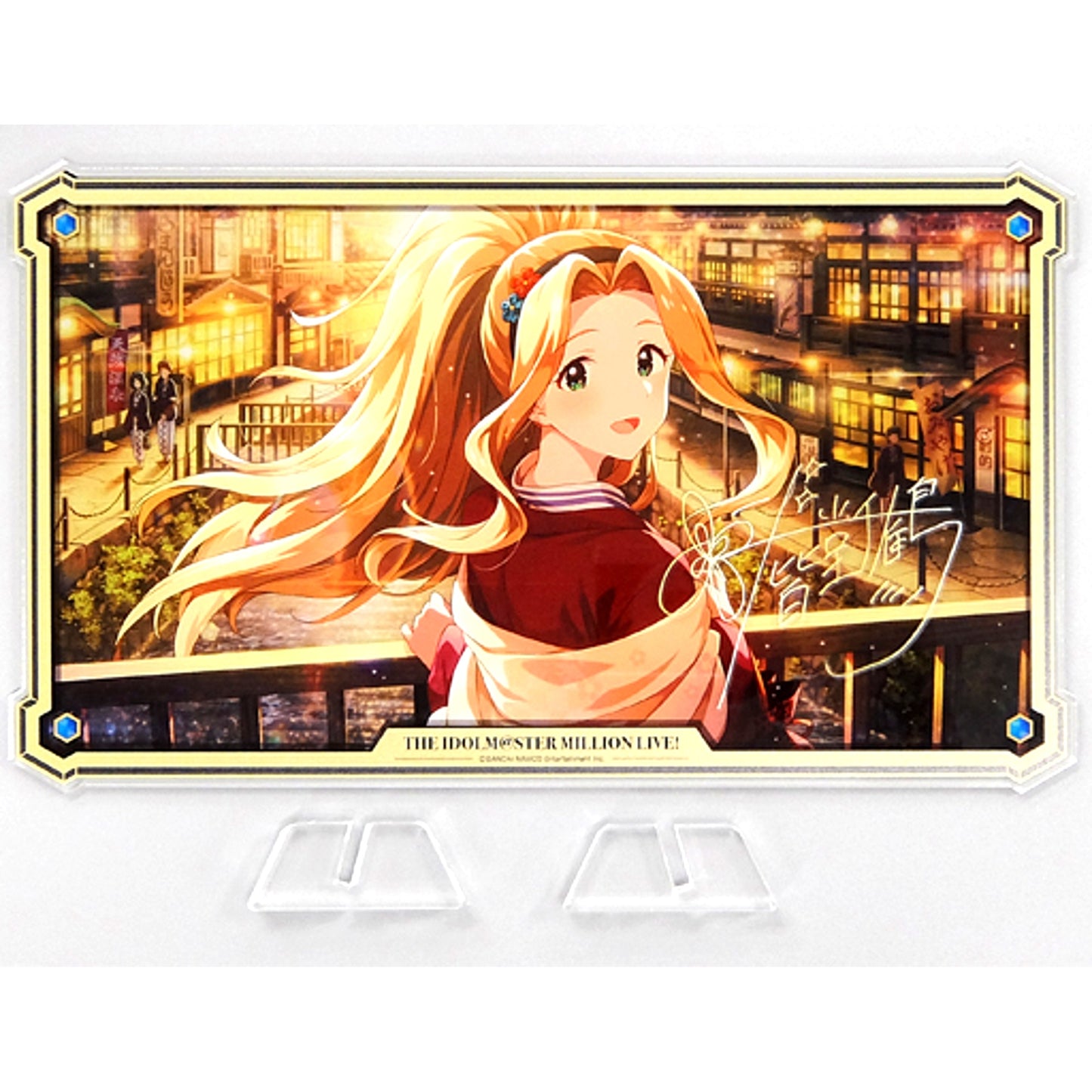 Chizuru Nikaido THE IDOLM@STER MILLION LIVE! Acrylic Stand Official Shop Kuji M@STER Prize A [USED]