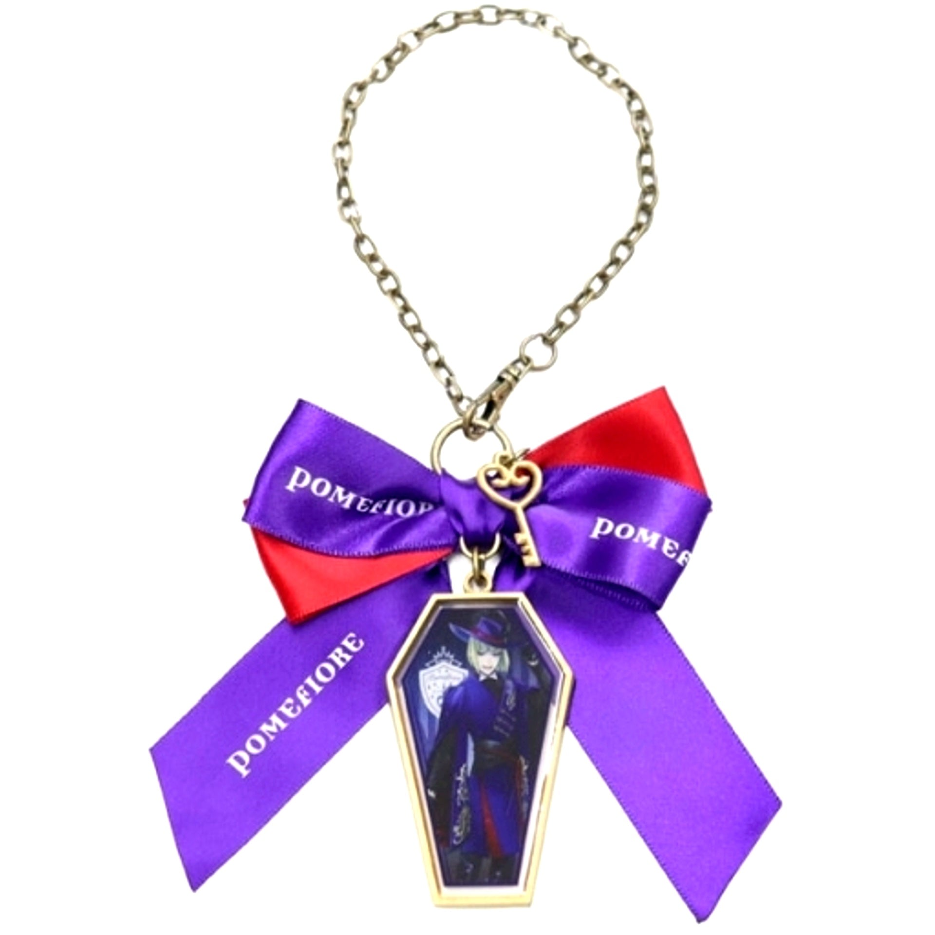Rook Hunt Disney Twisted Wonderland Ribbon Bag Charm [USED]