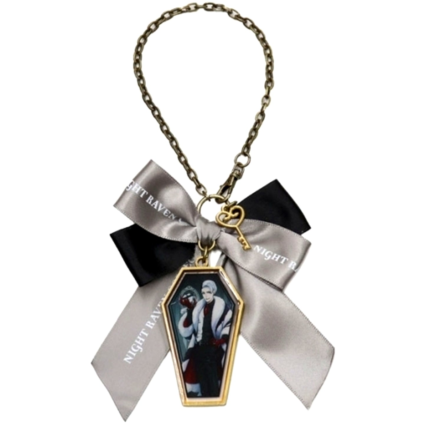 Divus Crewel Disney Twisted Wonderland Ribbon Bag Charm [USED]
