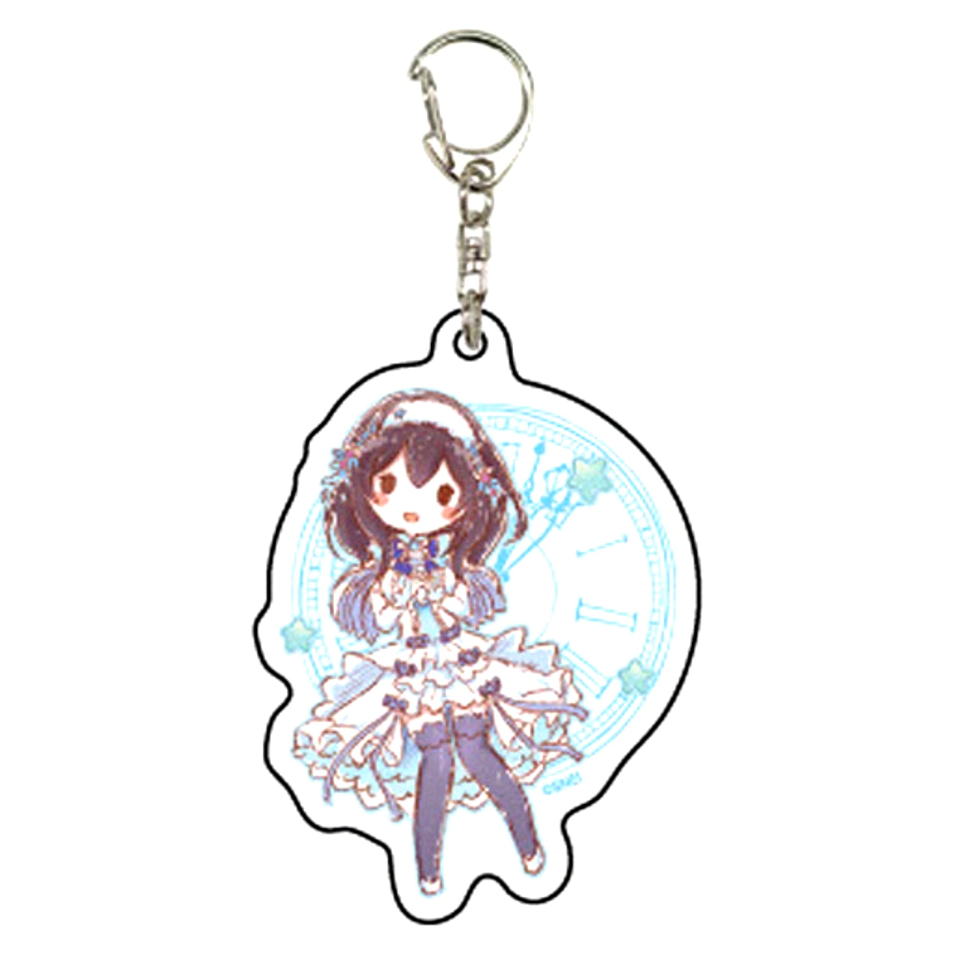 Fumika Sagisawa The Idolm@ster Cinderella Girls Acrylic Keychain 02. Trading GraffArt Design Vol.2 [USED]