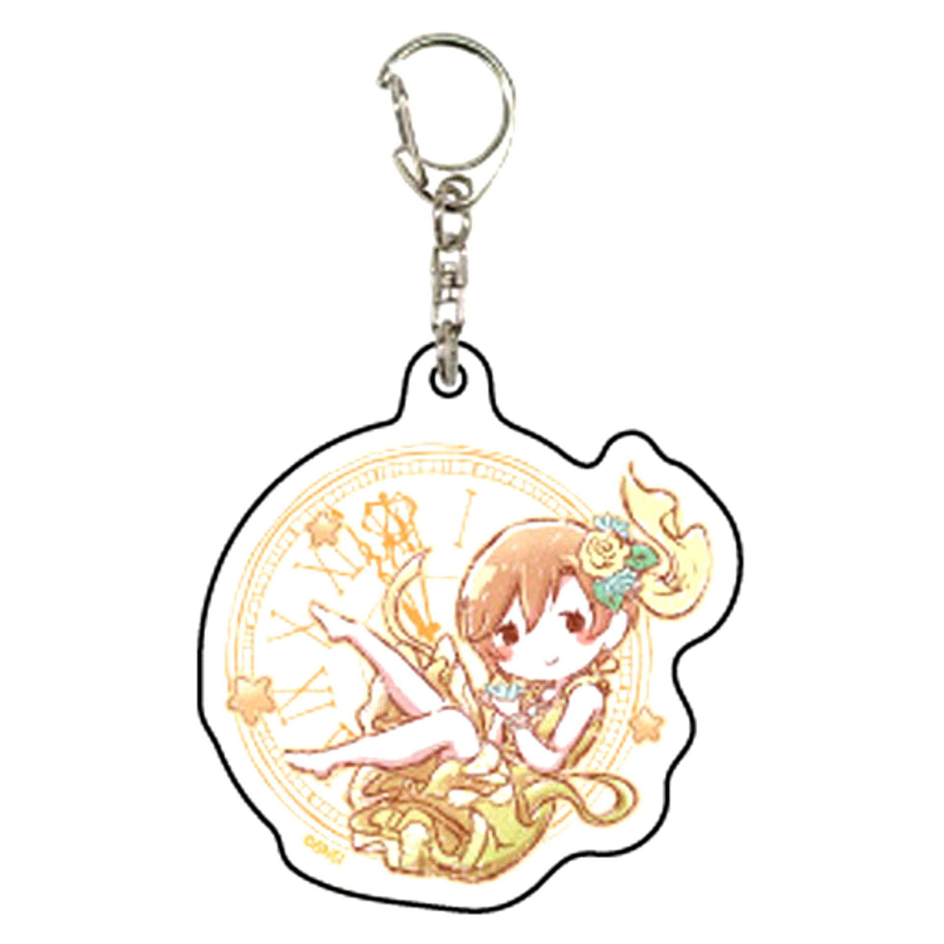 Yumi Aiba The Idolm@ster Cinderella Girls Acrylic Keychain 02. Trading GraffArt Design Vol.2 [USED]