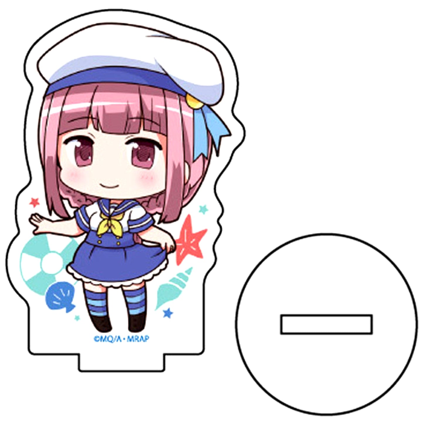 Iroha Tamaki Magia Record Puella Magi Madoka Magica Side Story 02. Marine Ver. Chibi Petit Acrylic Stand [USED]