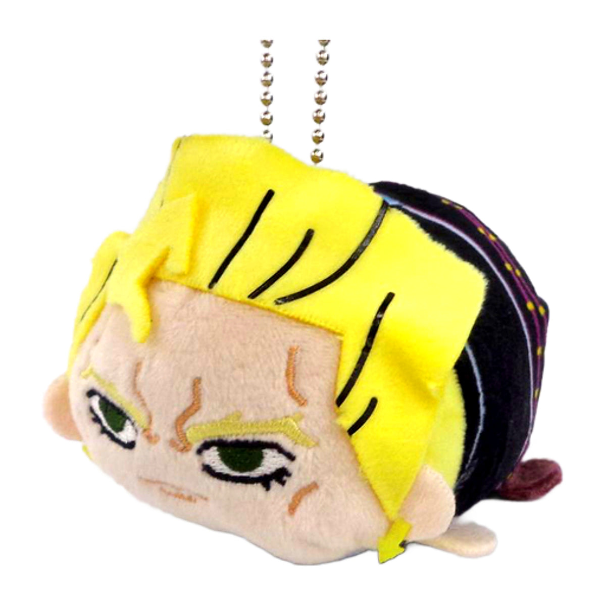 JoJo's Bizarre Adventure Part 4: Diamond is Unbreakable Keicho Nijimura Potekoro Mascot 2 Keychains [USED]
