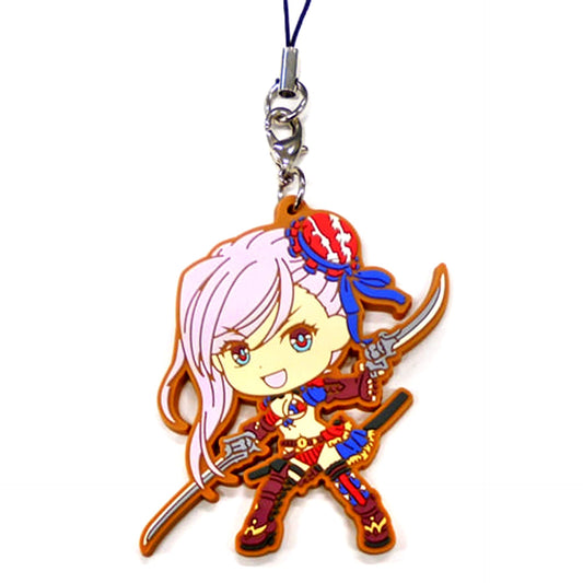 Berserker/Musashi Miyamoto Fate/Grand Order Ichiban Kuji Swimsuit Swordmasters Seven-Colored Showdown! Rubber Charm Kyunchara Illustrations Prize G [USED]