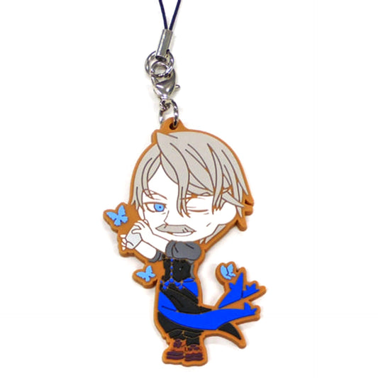 Fate/Grand Order Archer of Shinjuku James Moriarty Ichiban Kuji Swimsuit Swordmasters Seven-Colored Showdown! Rubber Charm Kyunchara Illustrations Prize G Keychains [USED]
