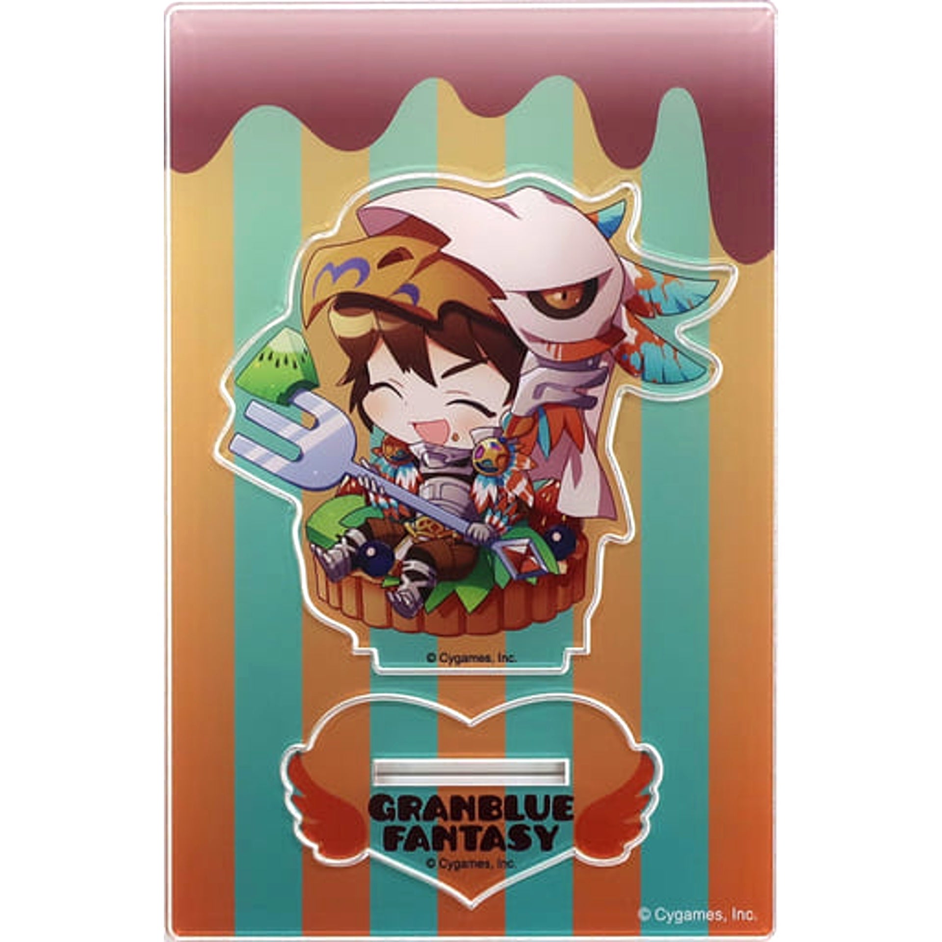 Granblue Fantasy Nezahualpilli Acrylic Stand Chibi Fair in Animega Exclusive Acrylic Stands [USED]