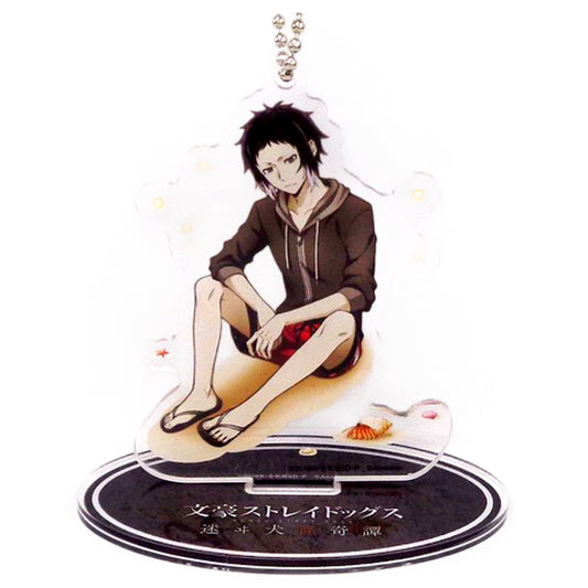 Ryunosuke Akutagawa Bungo Stray Dogs Stray Dog Mysterious Story Default Style Acrylic Stand Keychain Part 1 Collabo Cafe Honpo Limited [USED]