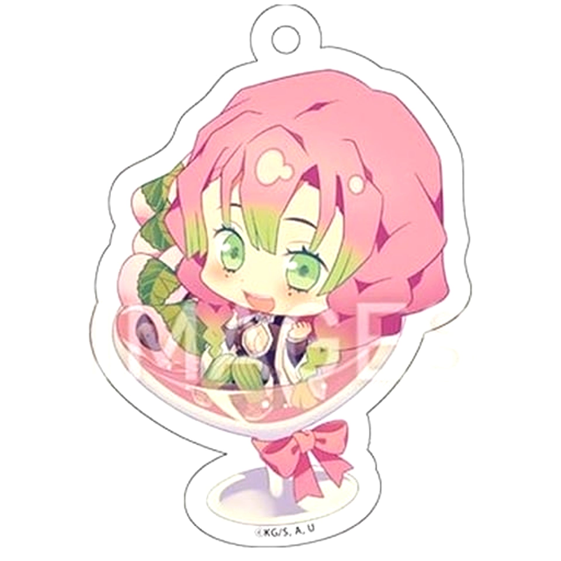 Mitsuri Kanroji Demon Slayer Kimetsu no Yaiba Chapon! Acrylic Strap Collection Vol.2 [USED]