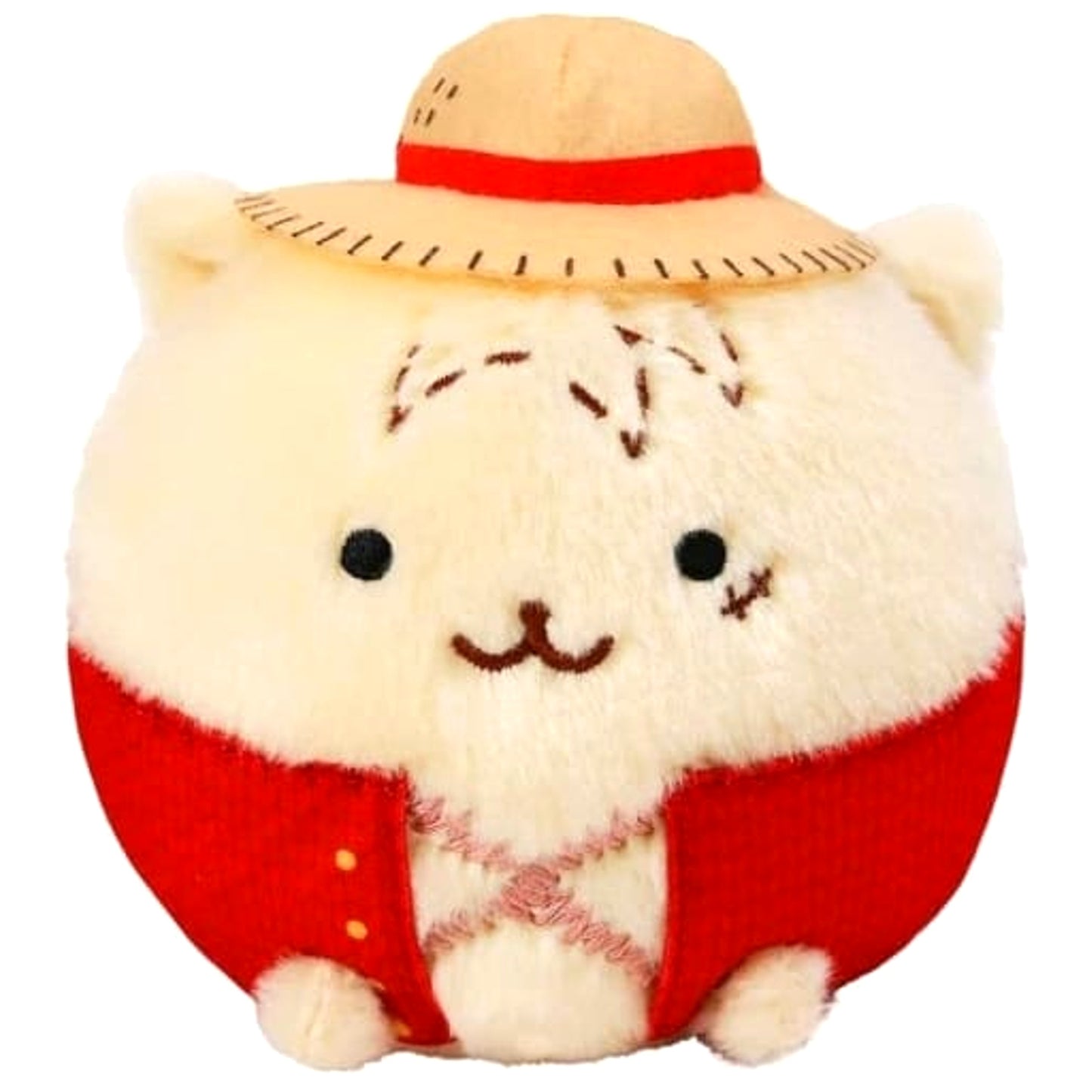 One Piece Monkey D. Luffy Amimaru Plush Keychain Keychains [USED]