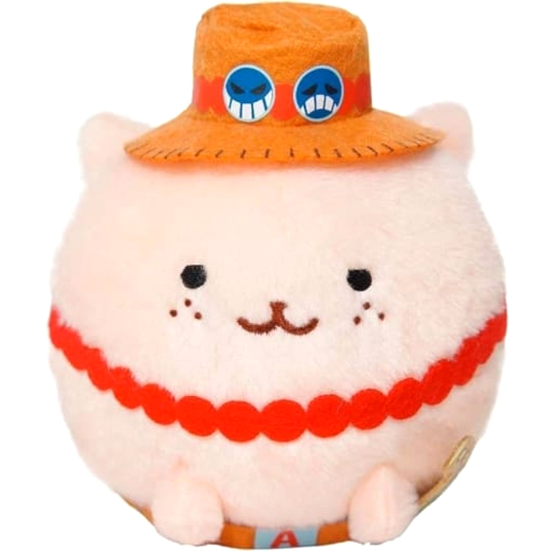 One Piece Portgas D. Ace Amimaru Plush Keychain Keychains [USED]