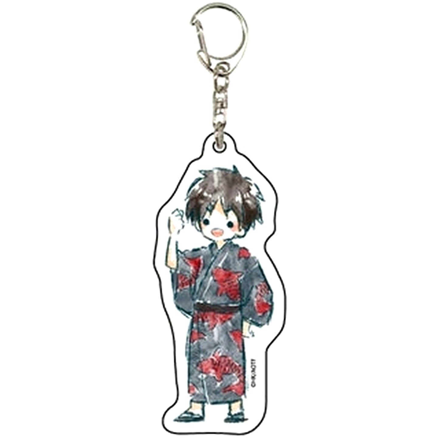 Eren Yeager Attack on Titan Acrylic Keychain 05 Yukata Ver. GraffArt Design [USED]