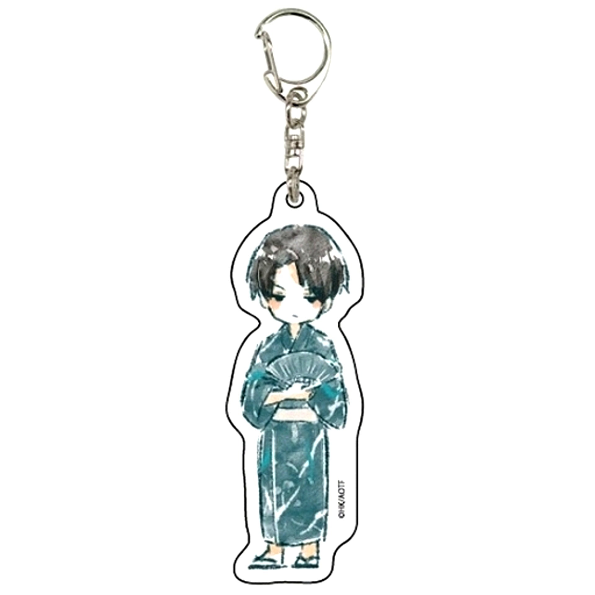 Levi Attack on Titan Acrylic Keychain 06 Yukata Ver. GraffArt Design [USED]