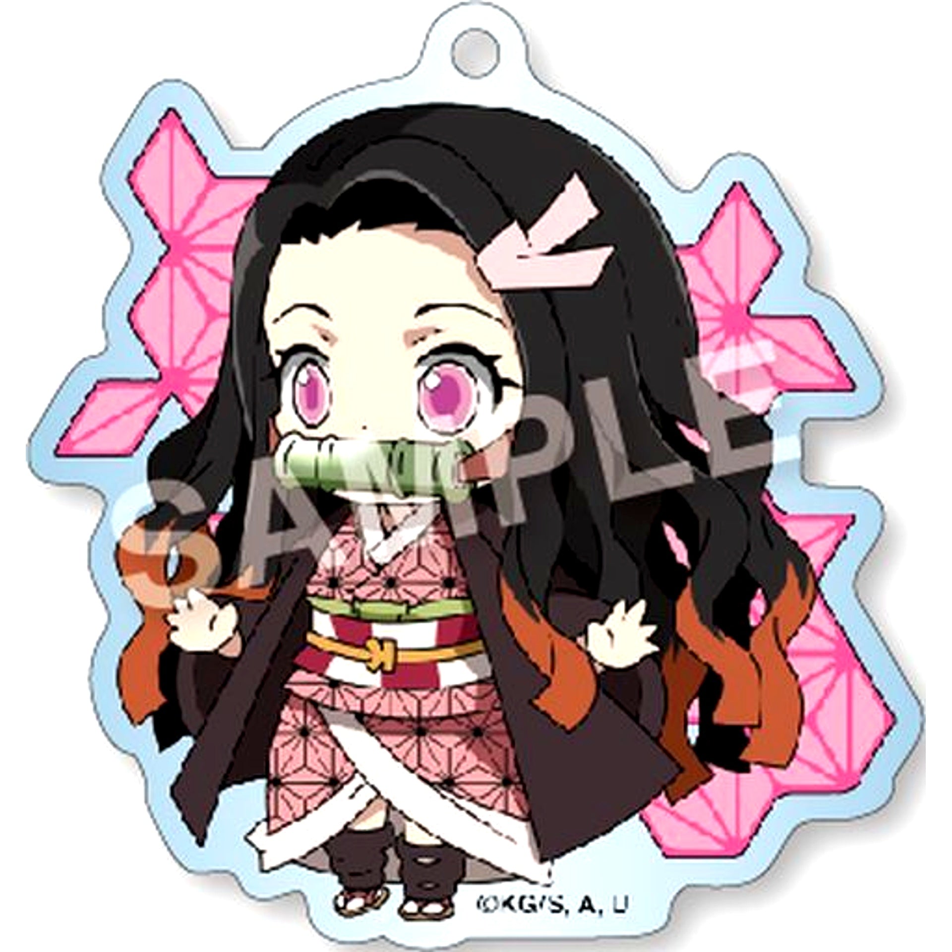 Nezuko Kamado Demon Slayer Eforme Decotto Acrylic Ball Chain Vol.4 [USED]