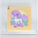 Gararuponita Pokemon Acrylic Mirror Charm Collection HELLO PONYTA Pokemon Center Limited Key Ring  [USED]