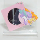 Galar Ponyta & Ponyta Pokemon Acrylic Mirror Charm Collection HELLO PONYTA Pokemon Center Limited Key Ring  [USED]