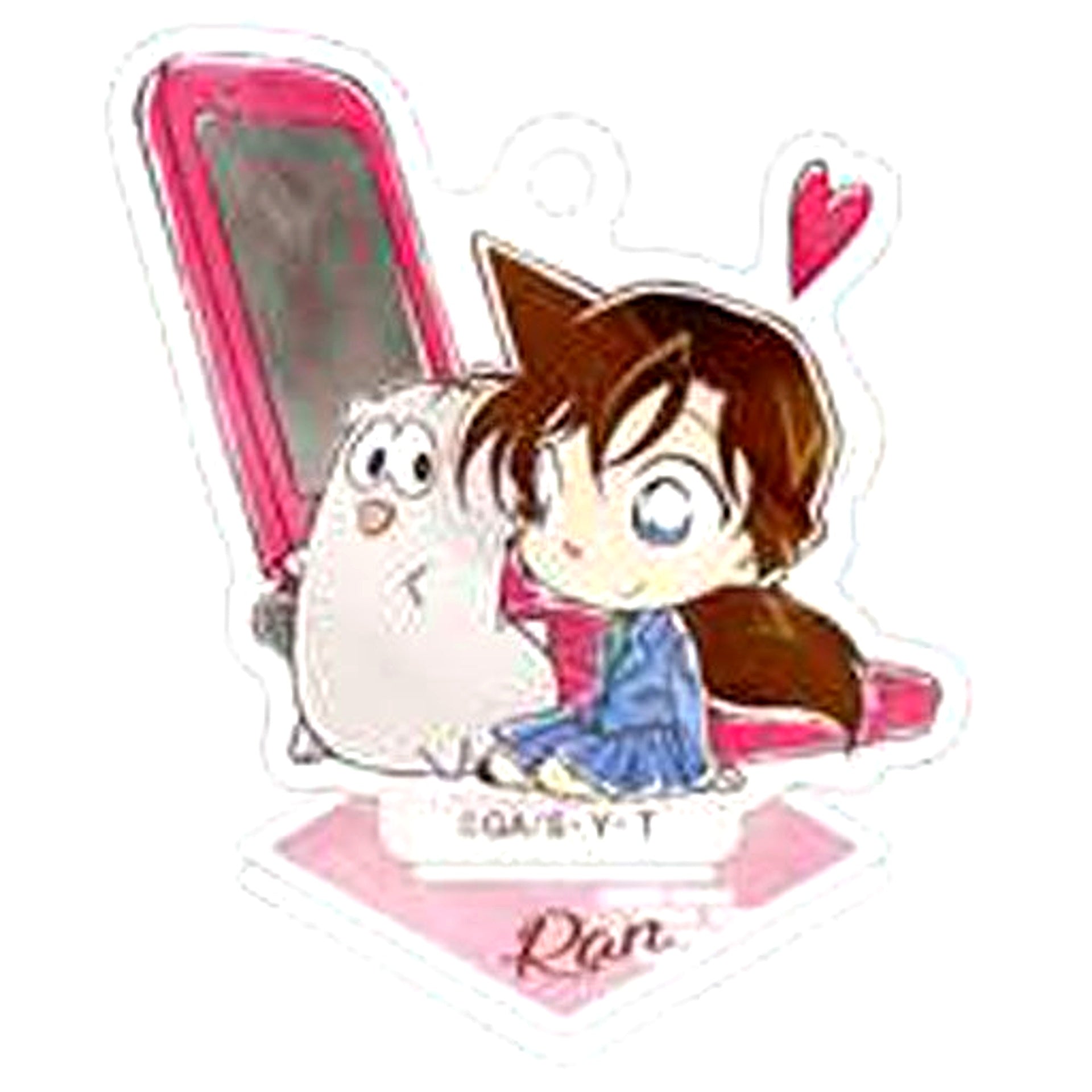 Ran Mouri Detective Conan Trading Acrylic Stand Keychain Miniature Series [USED]