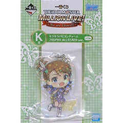 THE IDOLM@STER Million Live! Ami Futami 765PRO All Stars Ver. Ichiban Kuji We Are Flyers!!! Kirakira Papillon Charm Kyunchara Illustrations Prize K [USED]