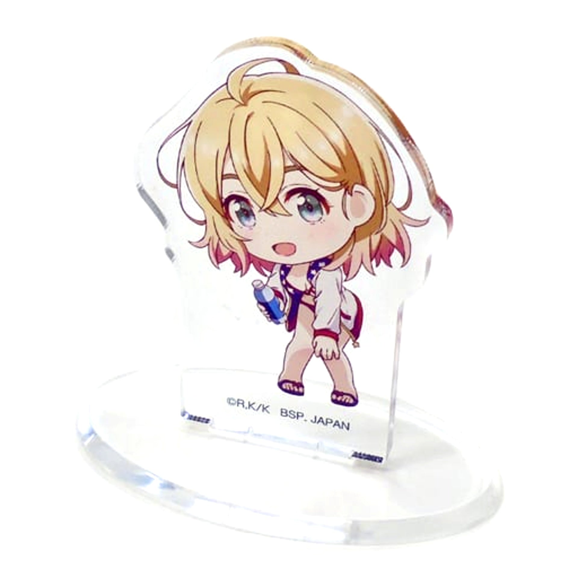 Ichiban Kuji Rent-A-Girlfriend Mami Nanami Kyun-Chara Illustrations Acrylic Stand Crouching Pose Prize G Acrylic Stands [USED]