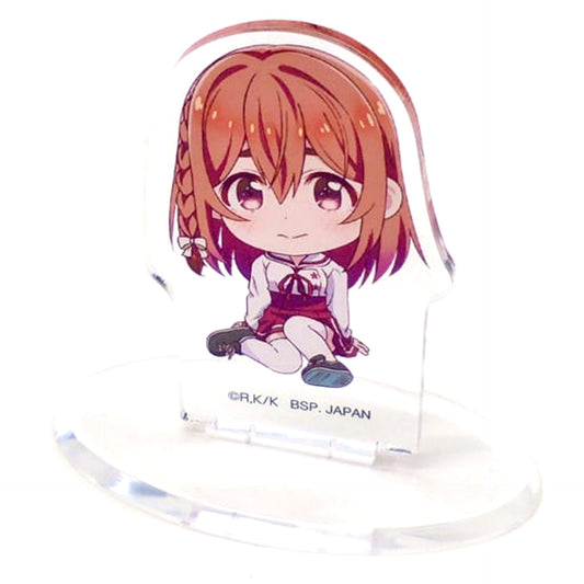 Ichiban Kuji Rent-A-Girlfriend Sumi Sakurasawa Kyun-Chara Illustrations Acrylic Stand Sitting Pose Prize G Acrylic Stands [USED]