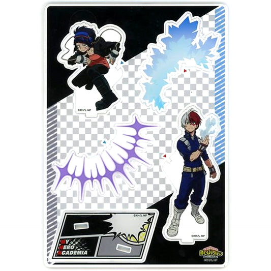 Shoto Todoroki & Kyoka Jiro Acrylic Diorama My Hero Academia Chara Pop Store [USED]