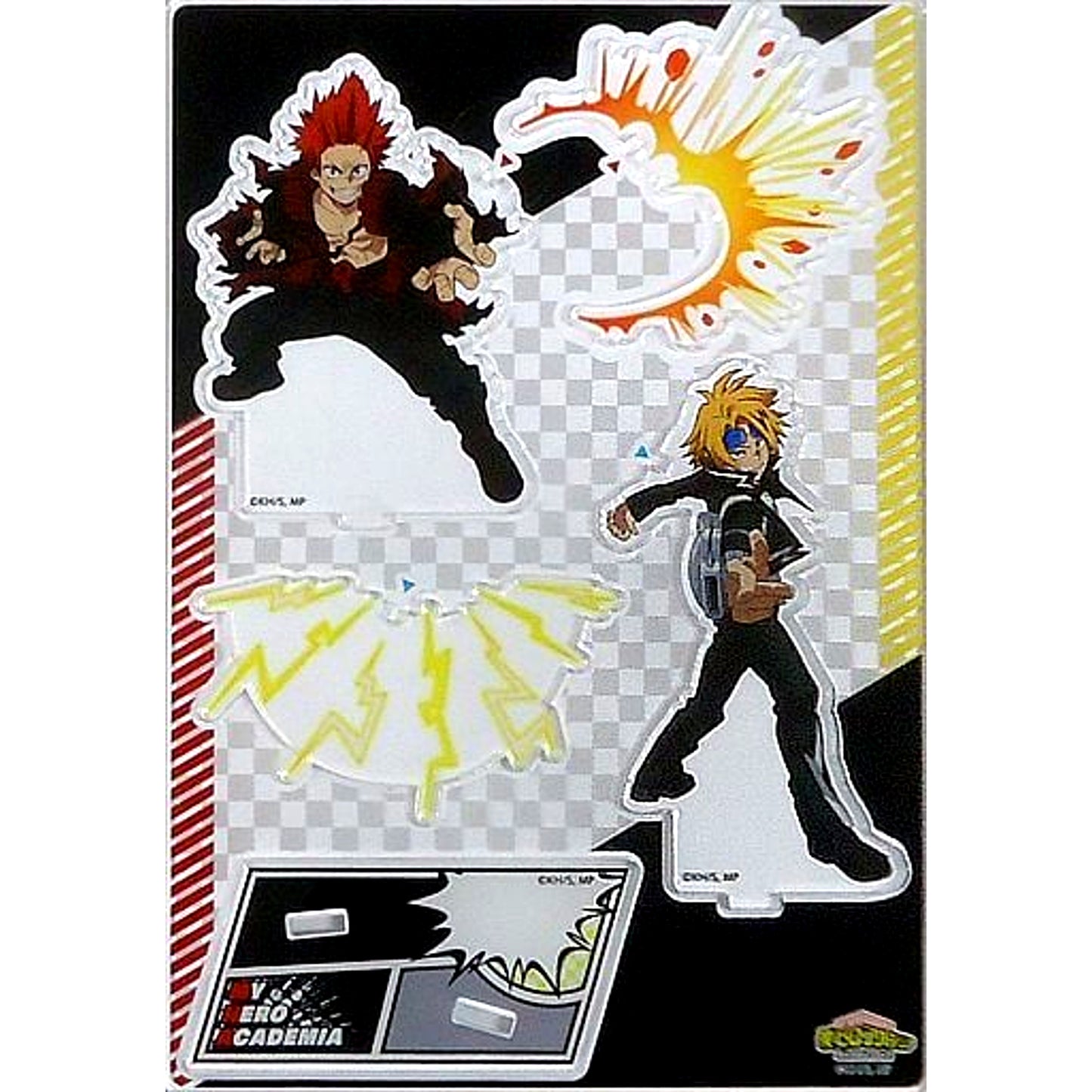 Eijiro Kirishima & Denki Kaminari My Hero Academia Chara Pop Store Acrylic Diorama [USED]