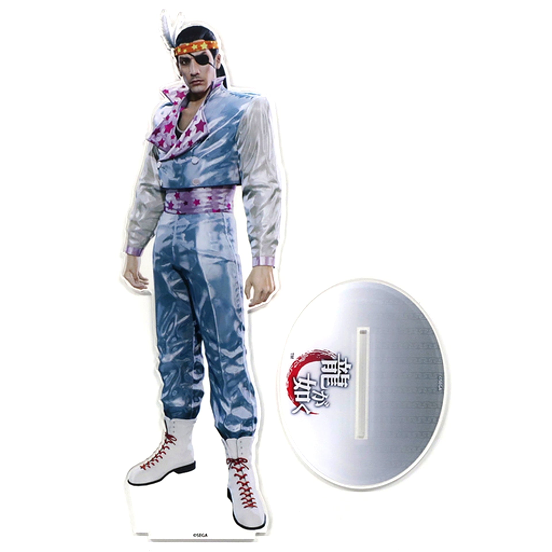 Goro Majima Idol A-4 Prize Yakuza Goro Majima Collection Rakuten Collection Oversized Acrylic Stand [USED]