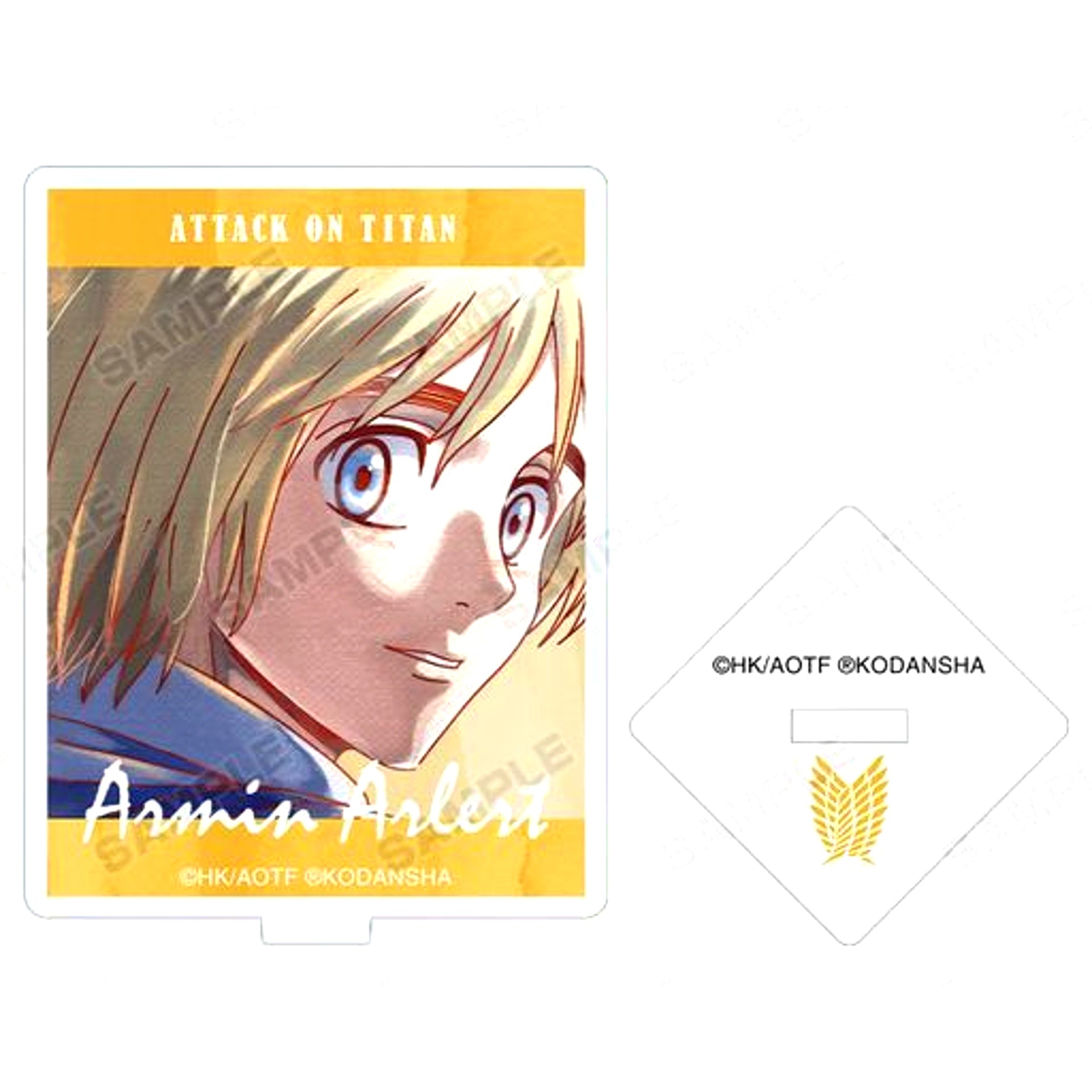 Armin Arlert Attack on Titan Trading Ani-Art Acrylic Stand Vol. 3 [USED]