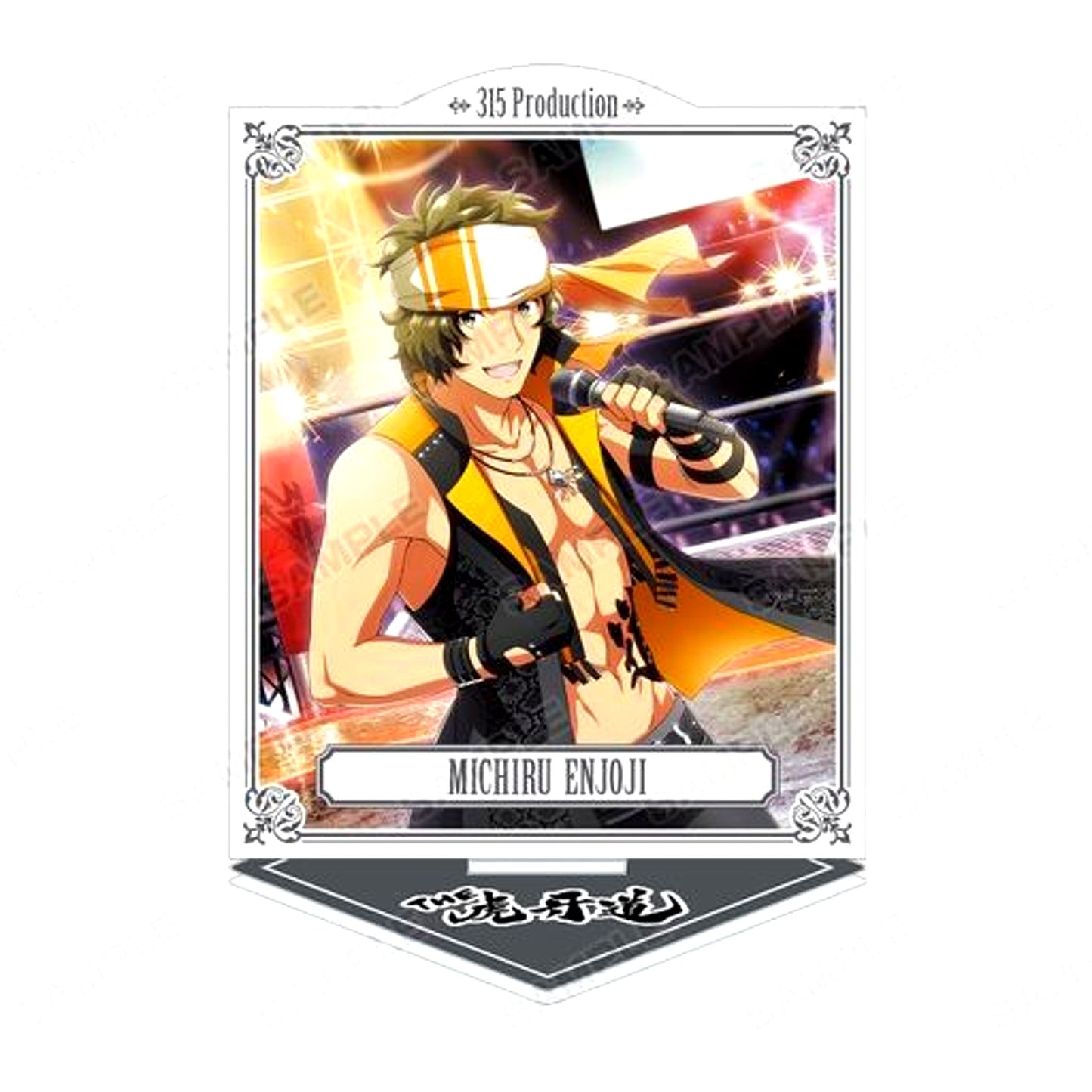 Michiru Enjoji THE IDOLM@STER SideM Trading Acrylic Stand Ver.H [USED]