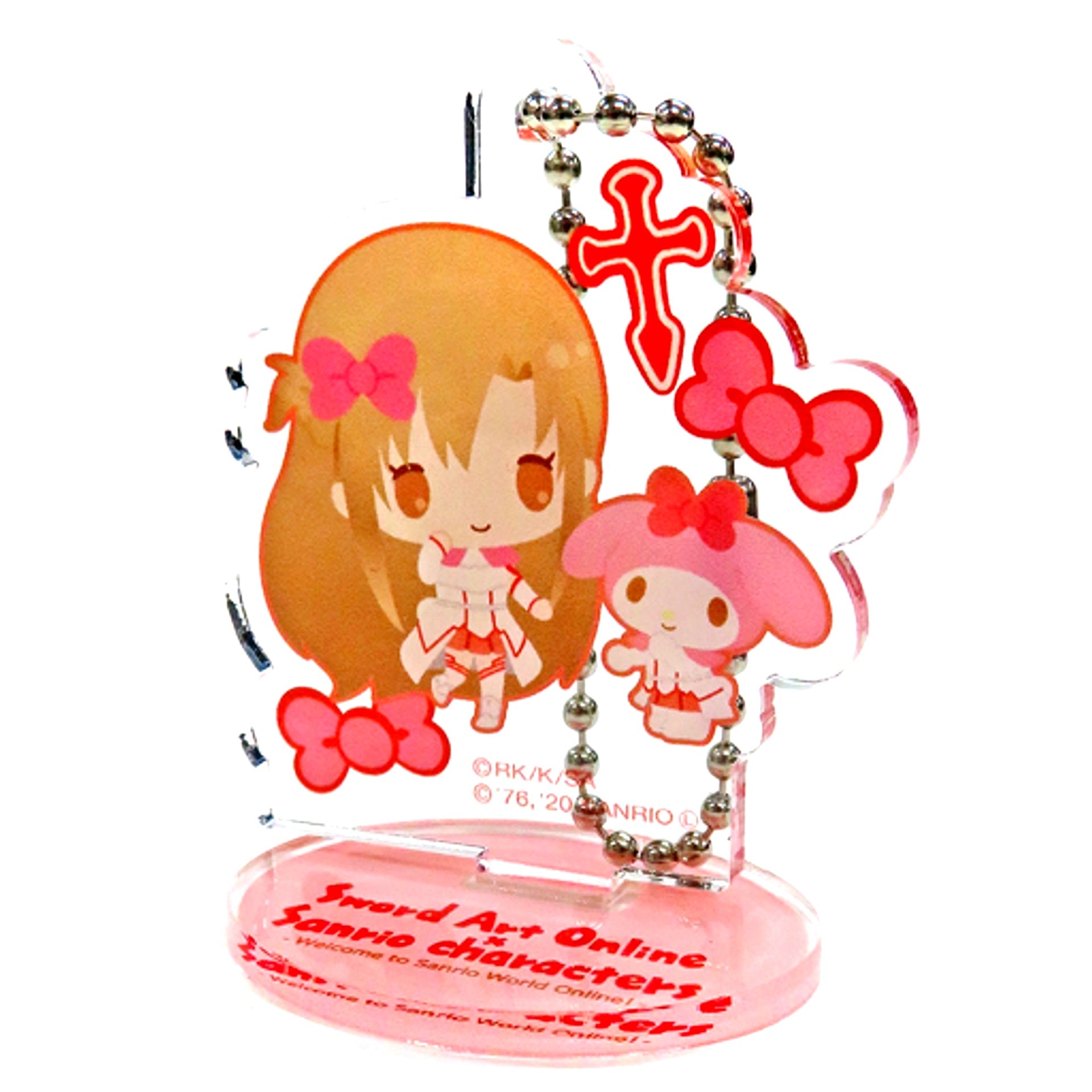 Asuna x My Melody Sword Art Online x Sanrio Characters Mini Acrylic Stand [USED]