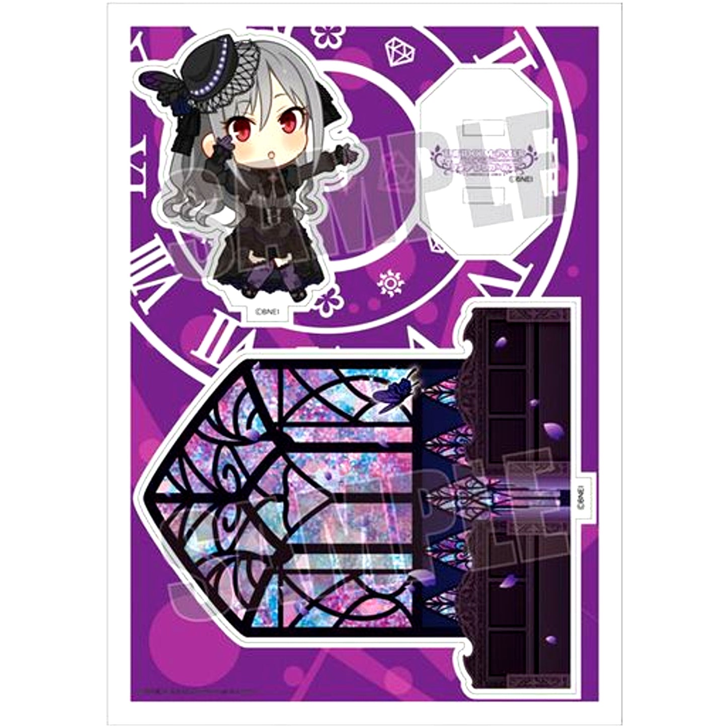 Ranko Kanzaki The Idolmaster Cinderella Girls Acrylic Character Plate Petit 19 [USED]