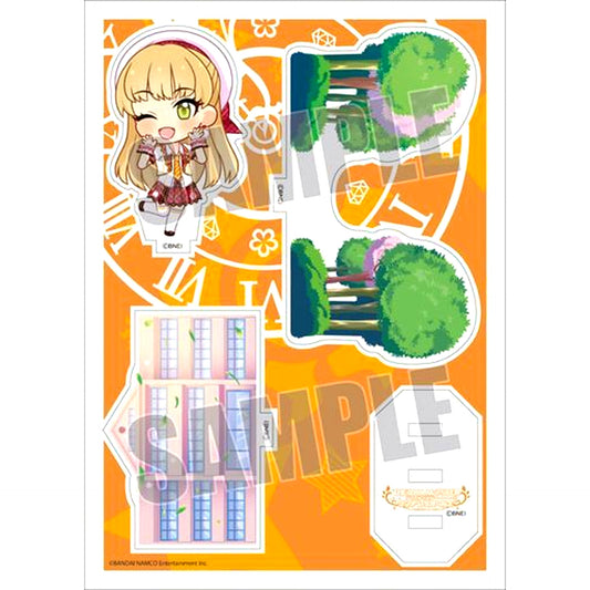 Rika Jogasaki The Idolmaster Cinderella Girls Acrylic Character Plate Petit 19 [USED]