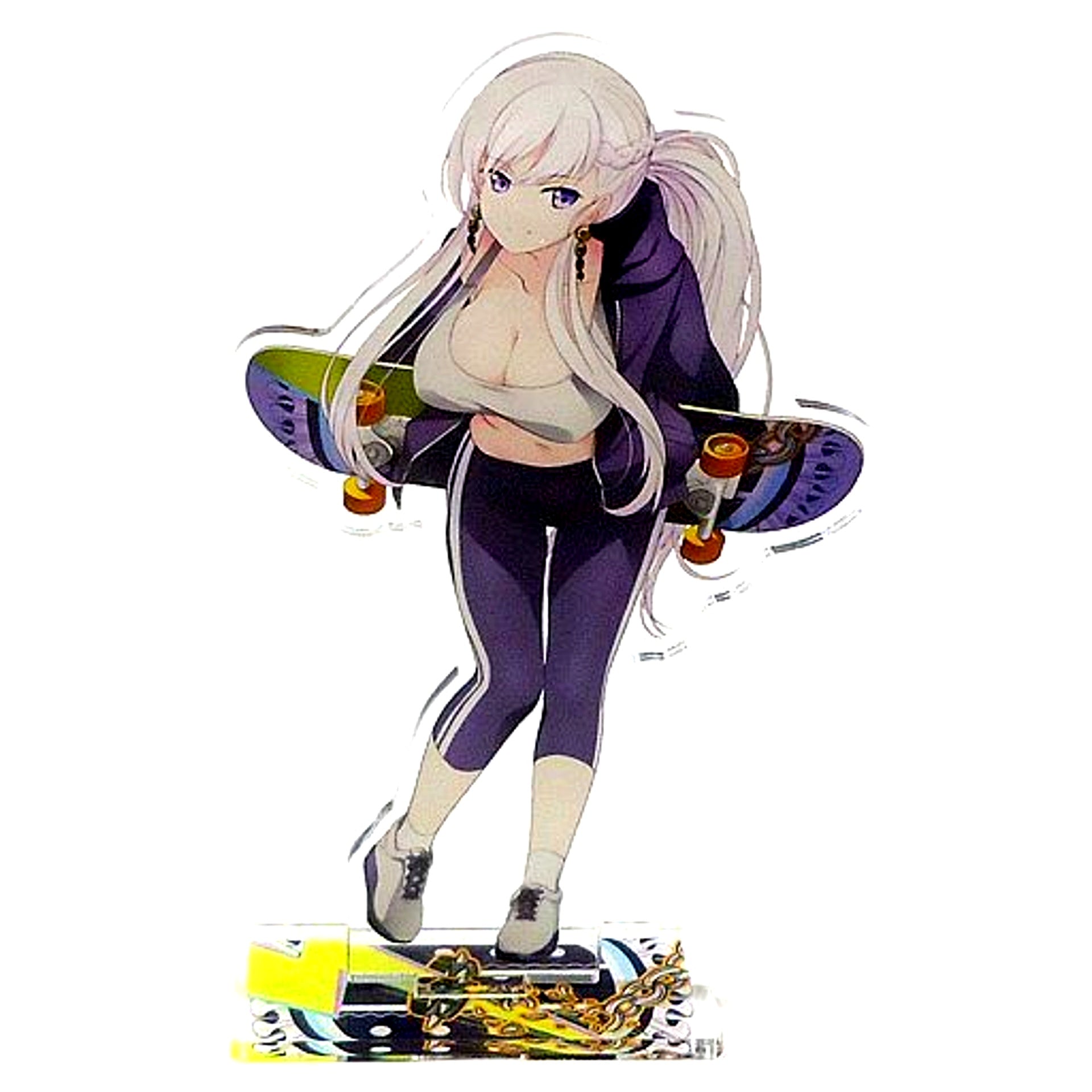 Belfast BIG Acrylic Stand Azur Lane The Animation x Don Quijote [USED]