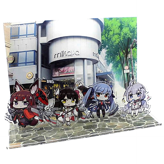 Amagi & Hiei & Essex & Unicorn Acrylic Diorama YOKOSUKA x Azur Lane [USED]