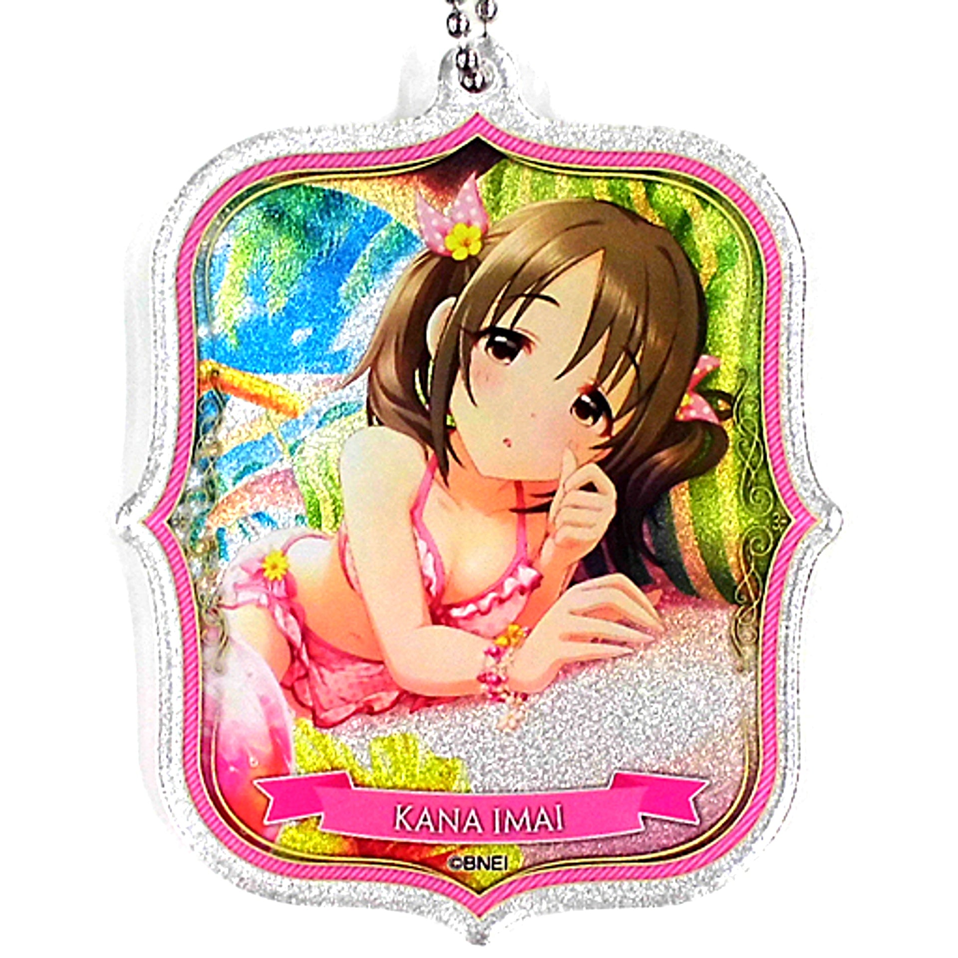 Kana Imai Hologram The Idolmaster Cinderella Girls Trading Acrylic Keychain Vol.1 C The Idolmaster x Tokyu Hands Summer Lab 2020 Goods [USED]