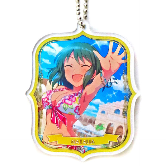 Natalia Hologram The Idolmaster Cinderella Girls Trading Acrylic Keychain Vol.1 C The Idolmaster x Tokyu Hands Summer Lab 2020 Goods [USED]