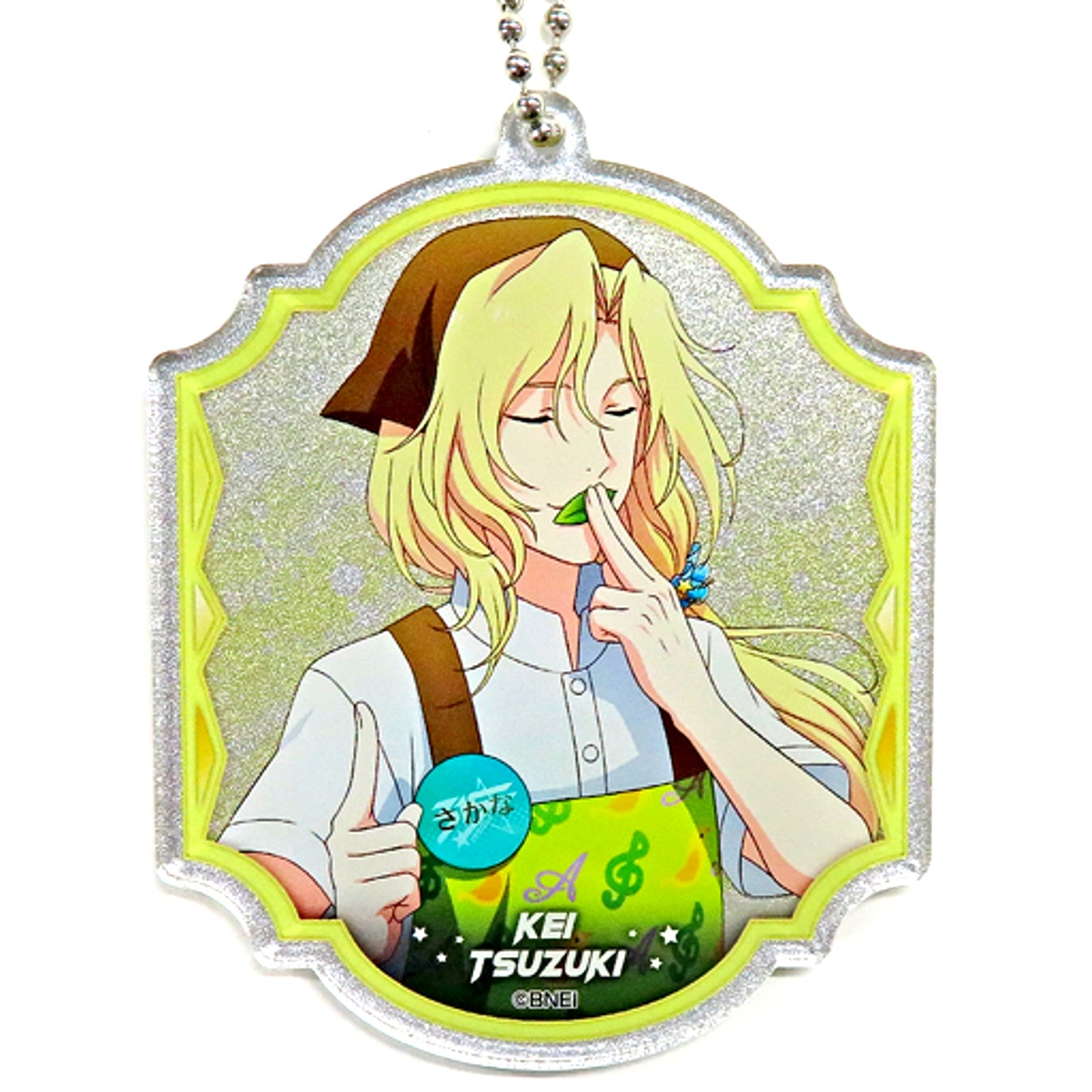 Kei Tsuzuki Hologram The Idolmaster SideM Trading Acrylic Keychain Vol.1 A The Idolmaster x Tokyu Hands Summer Lab 2020 Goods [USED]
