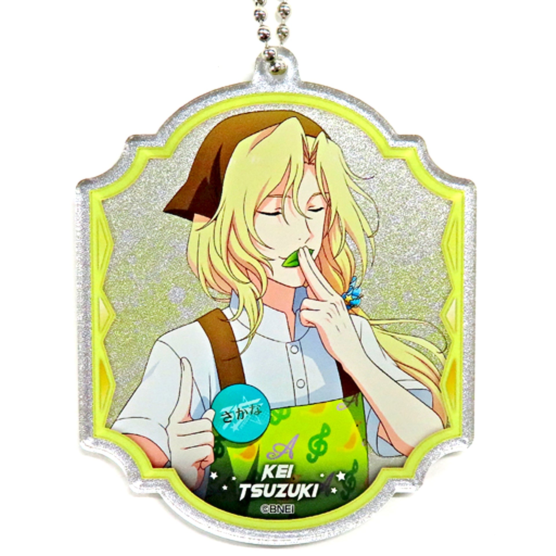 Kei Tsuzuki Hologram The Idolmaster SideM Trading Acrylic Keychain Vol.1 A The Idolmaster x Tokyu Hands Summer Lab 2020 Goods [USED]