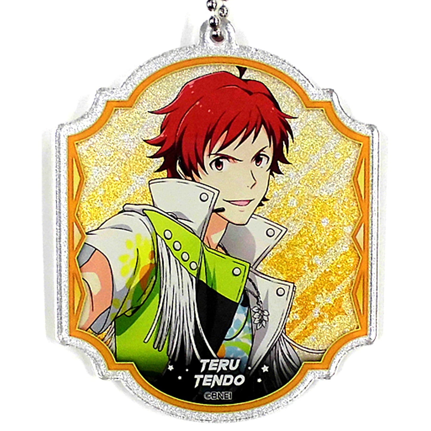 Teru Tendo Hologram The Idolmaster SideM Trading Acrylic Keychain Vol.1 B The Idolmaster x Tokyu Hands SUMMER LAB 2020 Goods [USED]