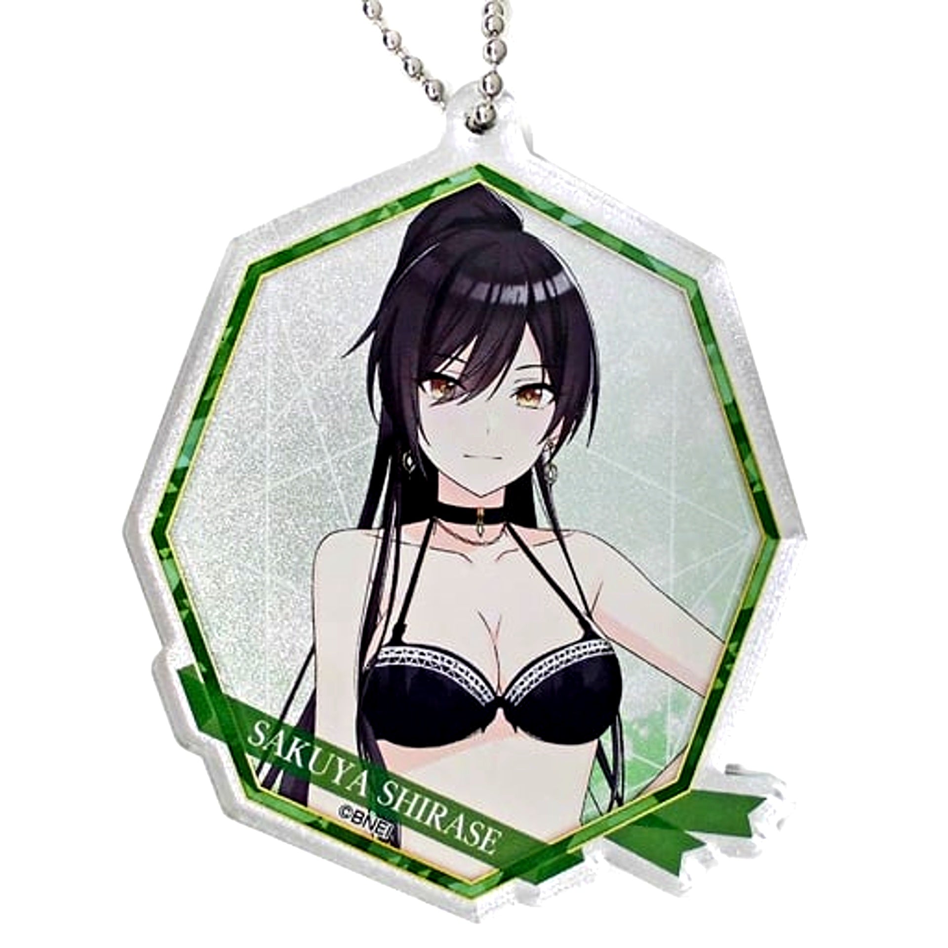 Sakuya Shirase Hologram The Idolm@ster Shiny Colors Trading Acrylic Keychain Vol.1 Tokyu Hands SUMMER LAB 2020 [USED]