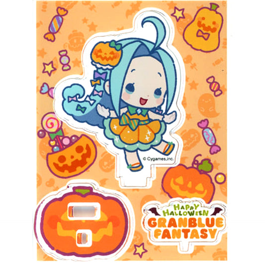 Granblue Fantasy Lyria Ario NEO HALLOWEEN! Happy Halloween Acrylic Stand Yorozuya Siero Pop-up Shop Exclusive Acrylic Stands [USED]